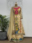 NEW ARRIVAL DIGITAL PRINTED WITH REAL MIRROR HAND WORK TOP BOTTOM WITH DUPATTA FESTIVE WEAR WHOLESALE PRICE ETHNIC GARMENT (2)