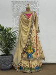 NEW ARRIVAL DIGITAL PRINTED WITH REAL MIRROR HAND WORK TOP BOTTOM WITH DUPATTA FESTIVE WEAR WHOLESALE PRICE ETHNIC GARMENT (2)