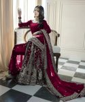 NEW ARRIVAL FAUX GEORGETTE EMBROIDERY SEQUENCE WORK TOP SHARARA WITH DUPATTA FESTIVE WEAR WHOLESALE PRICE ETHNIC GARMENT (6)