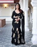 NEW ARRIVAL GEORGETTE DIGITAL PRINTED LEHENGA SAREE ATTATCHED DUPATTA WITH STITCHED BLOUSE PARTY WEAR WHOLESALE PRICE ETHNIC GARMENT (5)