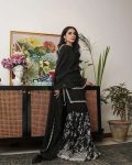 NEW ARRIVAL GEORGETTE EMBROIDERY SEQUENCE WORK TOP SHARARA WITH DUPATTA PARTY WEAR WHOLESALE PRICE ETHNIC GARMENT (5)