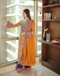 NEW ARRIVAL GEORGETTE EMBROIDREY WORK TOP PALAZZO WITH DUPATTA PARTY WEAR WHOLESALE PRICE ETHNIC GARMENT (2)