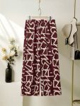 NEW ARRIVAL IMPORTED LYCRA DIGITAL PRINTED PALAZZO BROWN