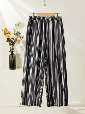 NEW ARRIVAL IMPORTED LYCRA DIGITAL PRINTED PALAZZO BLACK