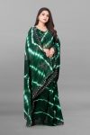 NEW ARRIVAL PURE VETLESS HOT FIX WORK SAREE WITH UNSTITCHED BLOUSE CASUAL WEAR WHOLESALE PRICE ETHNIC GARMENT (7)