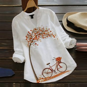 NEW ARRIVAL RAYON DIGITAL PRINTED ONLY TOP WHITE