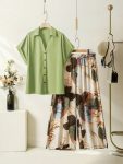 NEW ARRIVAL RAYON DIGITAL PRINTED TOP WITH PALAZZO PISTA