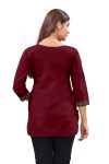 NEW ARRIVAL RAYON EMBROIDERY WORK KURTI CASUAL WEAR WHOLESALE PRICE ETHNIC GARMENT (37)