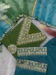 NEW ARRIVAL TWILL NET SILK EMBROIDERY SEQUENCE LACE WORK TOP PALAZZO WITH DUPATTA PARTY WEAR WHOLESALE PRICE ETHNIC GARMENT (18)