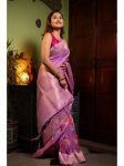 RICH LOOK BANARASI SILK GOLD JARI WEAVING WORK SAREE WITH UNSTITCHED BLOUSE FESTIVE WEAL WHOLESALE PRICE ETHNIC GARMENT (13)