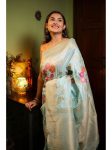 RICH LOOK BANARASI SILK GOLD JARI WEAVING WORK SAREE WITH UNSTITCHED BLOUSE FESTIVE WEAL WHOLESALE PRICE ETHNIC GARMENT (19)