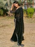 RICH LOOK CANDY CRUSH SEQUENCE EMBROIDERY CONTRAST PALLU WORK SAREE WITH UNSTITCHED BLOUSE PARTY WEAR WHOLESALE PRICE ETHNIC GARMENT (5)