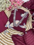 RICH LOOK FRENCH CREPE DIGITAL PRINTED TOP BOTTOM WITH DUPATTA CASUAL WEAR WHOLESALE PRICE ETHNIC GARMENT (5)