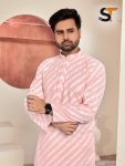 RICH LOOK RAYON CHIKAN DUBLE THREAD WORK MEN’S KURTA PAYJAMA SET FESTIVE WEAR WHOLESALE PRICE ETHNIC GARMENT (7)