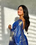 TRADITIONAL BANARASI SOFT SILK WEAVING WORK SAREE WITH UNSTITCHED BLOUSE PARTY WEAR WHOLESALE PRICE ETHNIC GARMENT (5)