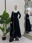 TRADITIONAL LACE BORDER WITH HAND WORK GOWN BOTTOM WITH DUPATTA PARTY WEAR WHOLESALE PRICE ETHNIC GARMENT (3)