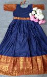 TRADITIONAL NARAYAN PETH COTTON ZARI WEAVING WORK ONLY GOWN PARTY WEAR WHOLESALE PRICE ETHNIC GARMENT (5)