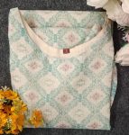 TRENDING CHANDERI SILK DIGITAL PRINTED ONLY KURTI PARTY WEAR WHOLESALE PRICE ETHNIC GARMENT (8)