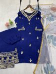 TRENDING CHINON EMBROIDERY SEQUENCE WORK TOP PALAZZO WITH DUPATTA PARTY WEAR WHOLESALE PRICE ETHNIC GARMENT (8)