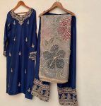 TRENDING CHINON EMBROIDERY SEQUENCE WORK TOP PALAZZO WITH DUPATTA PARTY WEAR WHOLESALE PRICE ETHNIC GARMENT (8)