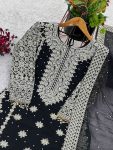 TRENDING GEORGETTE EMBROIDERY SEQUENCE WORK TOP BOTTOM WITH DUPATTA PARTY WEAR WHOLESALE PRICE ETHNIC GARMENT (4)