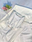 TRENDING GEORGETTE SEQUENCE EMBROIDERY BUTTI WORK TOP BOTTOM WITH DUPATTA PARTY WEAR WHOLESALE PRICE ETHNIC GARMENT (3)