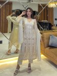 TRENDING GEORGETTE SEQUENCE EMBROIDERY BUTTI WORK TOP BOTTOM WITH DUPATTA PARTY WEAR WHOLESALE PRICE ETHNIC GARMENT (3)