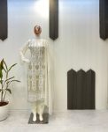 TRENDING GEORGETTE SEQUENCE EMBROIDERY BUTTI WORK TOP BOTTOM WITH DUPATTA PARTY WEAR WHOLESALE PRICE ETHNIC GARMENT (3)