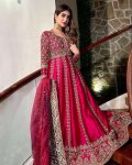 TRENDING GEORGETTE SEQUENCE THREAD EMBROIDERY WORK GOWN WITH DUPATTA PARTY WEAR WHOLESALE PRICE ETHNIC GARMENT (6)