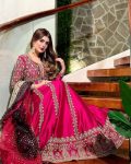 TRENDING GEORGETTE SEQUENCE THREAD EMBROIDERY WORK GOWN WITH DUPATTA PARTY WEAR WHOLESALE PRICE ETHNIC GARMENT (6)