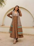 TRENDING MUSLIN DIGITAL PRINTED FLAIRED GOWN BOTTOM WITH DUPATTA PARTY WEAR WHOLESALE PRICE ETHNIC GARMENT (12)