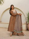 TRENDING MUSLIN DIGITAL PRINTED FLAIRED GOWN BOTTOM WITH DUPATTA PARTY WEAR WHOLESALE PRICE ETHNIC GARMENT (12)