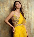 TRENDING ORGANZA PLAIN RUFFLE WORK LEHENGA SAREE WITH STITCHED BLOUSE PARTY WEAR WHOLESALE PRICE ETHNIC GARMENT (12)