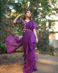 TRENDING ORGANZA PLAIN RUFFLE WORK LEHENGA SAREE WITH STITCHED BLOUSE PARTY WEAR WHOLESALE PRICE ETHNIC GARMENT (47)
