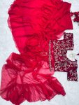 TRENDING ORGANZA PLAIN RUFFLE WORK LEHENGA SAREE WITH STITCHED BLOUSE PARTY WEAR WHOLESALE PRICE ETHNIC GARMENT (3)
