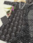 TRENDING PURE COTTON PRINTED TOP BOTTOM WITH DUPATTA PARTY WEAR WHOLESALE PRICE ETHNIC GARMENT (7)
