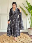 TRENDING PURE COTTON PRINTED TOP BOTTOM WITH DUPATTA PARTY WEAR WHOLESALE PRICE ETHNIC GARMENT (7)