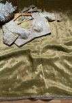 1DESIGNER TWILL NET THREAD SEQUENCE WORK SAREE WITH STITCHED BLOUSE PARTY WEAR WHOLEASLE PRICE ETHNIC GARMENT (19)