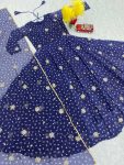 1LATEST GEORGETEE EMBROIDERY SEQUENCE WITH DIGITAL PRINT GOWN WITH DUPATTA FESTIVE WEAR WHOLESALE PRICE ETHNIC GARMENT (17)
