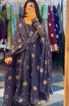 1LATEST GEORGETEE EMBROIDERY SEQUENCE WITH DIGITAL PRINT GOWN WITH DUPATTA FESTIVE WEAR WHOLESALE PRICE ETHNIC GARMENT (17)