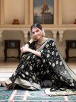 1NEW ARRIVAL BANARASI SOFT SILK WEAVING WORK SAREE WITH UNSTITCHED BLOUSE PARTY WEAR WHOLESALE PRICE ETHNIC GARMENT (14)
