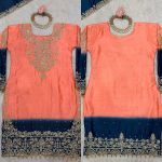 1NEW ARRIVAL CHINON SILK EMBROIDERY CODING DORI SEQUENCE WORK TOP SHARARA WITH DUPATTA FESTIVE WEAR WHOLESALE PRICE ETHNIC GARMENT (11)