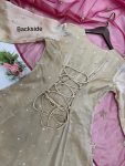 1NEW ARRIVAL JIMMY CHOO SEQUENCE EMBROIDERY WORK AND ZALAR LACE WORK TOP BOTTOM WITH DUPATTA FESTIVE WEAR WHOLESALE PRICE ETHNIC GARMENT (32)