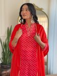 1NEW ARRIVAL MUSLIN SEQUENCE EMBROIDERY WORK TOP BOTTOM WITH DUPATTA FESTIVE WEAR WHOLESALE PRICE ETHNIC GARMENT (16)