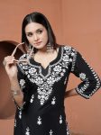 1NEW ARRIVAL RAYON CHIKANKARI EMBROIDERY WORK TOP BOTTOM SET CASUAL WEAR WHOLESALE PRICE ETHNIC GARMENT (12)