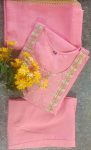 1NEW ARRIVAL RAYON SLUB EMBROIDERY WORK TOP BOTTOM WITH DUPATTA FESTIVE WEAR WHOLESALE PRICE ETHNIC GARMENT (5)