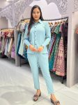 1NEW ARRIVAL SUGARCANE PLAIN SHIRT PANT CO-ORD SET CASUAL WEAR WHOLESALE PRICE ETHNIC GARMENT (8)