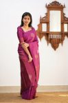 1RICH LOOK BANARASI SOFT SILK WEAVING WORK SAREE WITH UNSTITCHED BLOUSE PARTY WEAR WHOLESALE PRICE ETHNIC GARMENT (57)