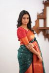 2FASHIONABLE BANARASI SOFT SILK WEAVING WORK SAREE WITH UNSTITCHED BLOUSE PARTY WEAR WHOLESALE PRICE ETHNIC GARMENT (9)