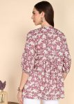 2LATEST COTTON DIGITAL PRINTED WITH EMBROIDERY WORK TOP CASUAL WEAR WHOLESALE PRICE ETHNIC GARMENT (8)